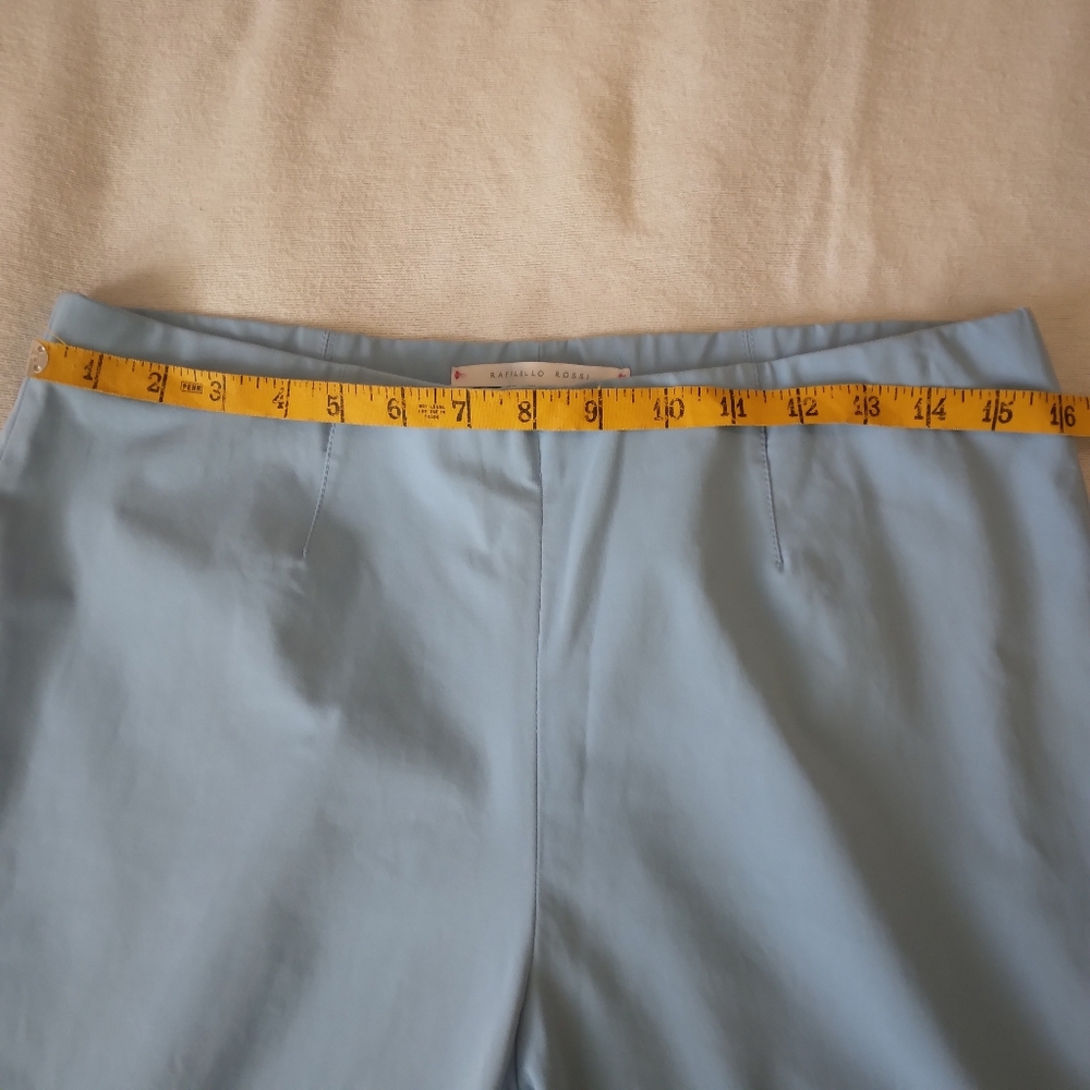 RAFFAELLO ROSSI Light Blue Trousers - Picture 7 of 12
